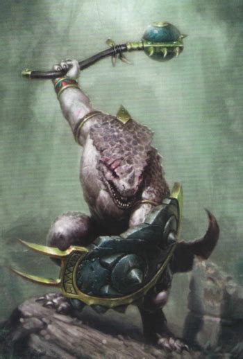 gor rok|white lizardman.